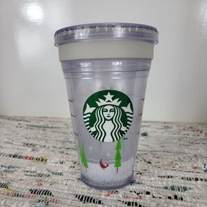 Starbucks Holiday Christmas Grande Cold to go Cup Tumbler 16 oz